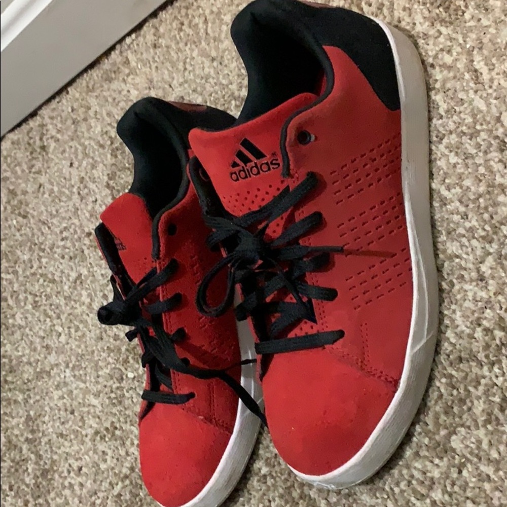 Red Addidas Sneakers